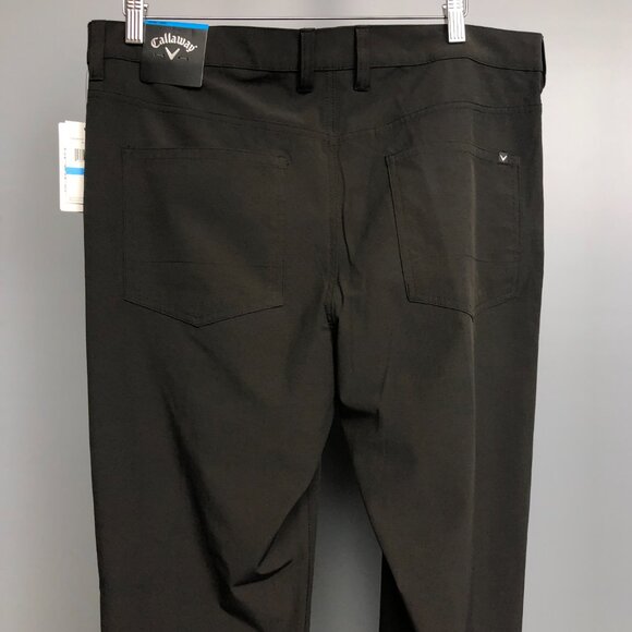 BNWT Callaway Men's Everplay 5-Pocket Golf Pants in Gunmetal Grey Size 36x30 - Picture 10 of 13